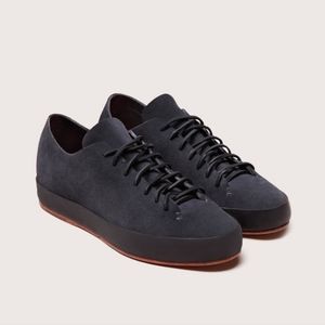 FEIT Hand Sewn Low black suede sneakers 40